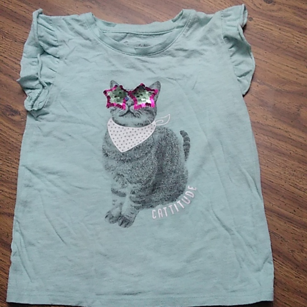 Cute Cat Graphic T-Shirt